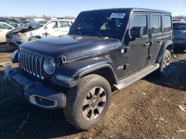 Image 1 of 2019 JEEP WRANGLER UNLIMITED SAHARA 2019 with VIN 1C4HJXEN9KW520341