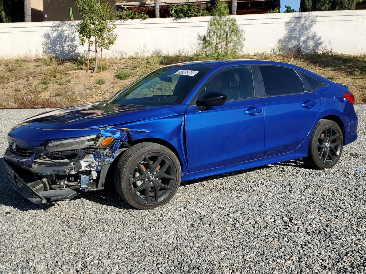 Image 1 of 2022 HONDA CIVIC SPORT 2022 with VIN 2HGFE2F53NH585560