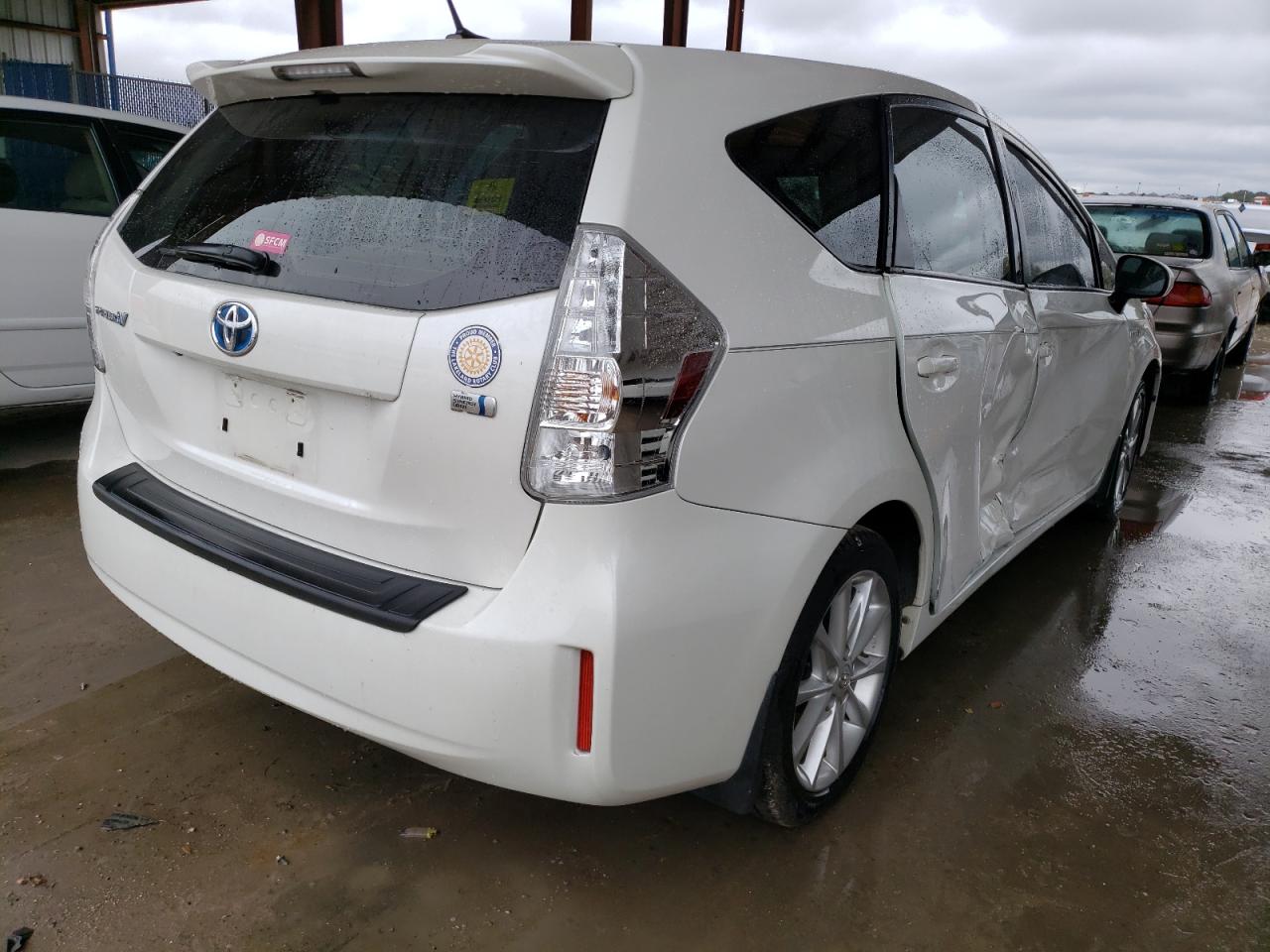 Obraz 3 z 2014 TOYOTA PRIUS V  2014 z VIN JTDZN3EU2E3291760