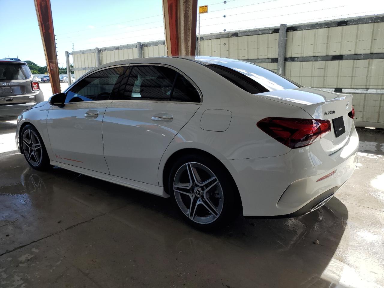 Image 2 of 2022 MERCEDES-BENZ A 220 2022 with VIN W1K3G4EB5NJ357689