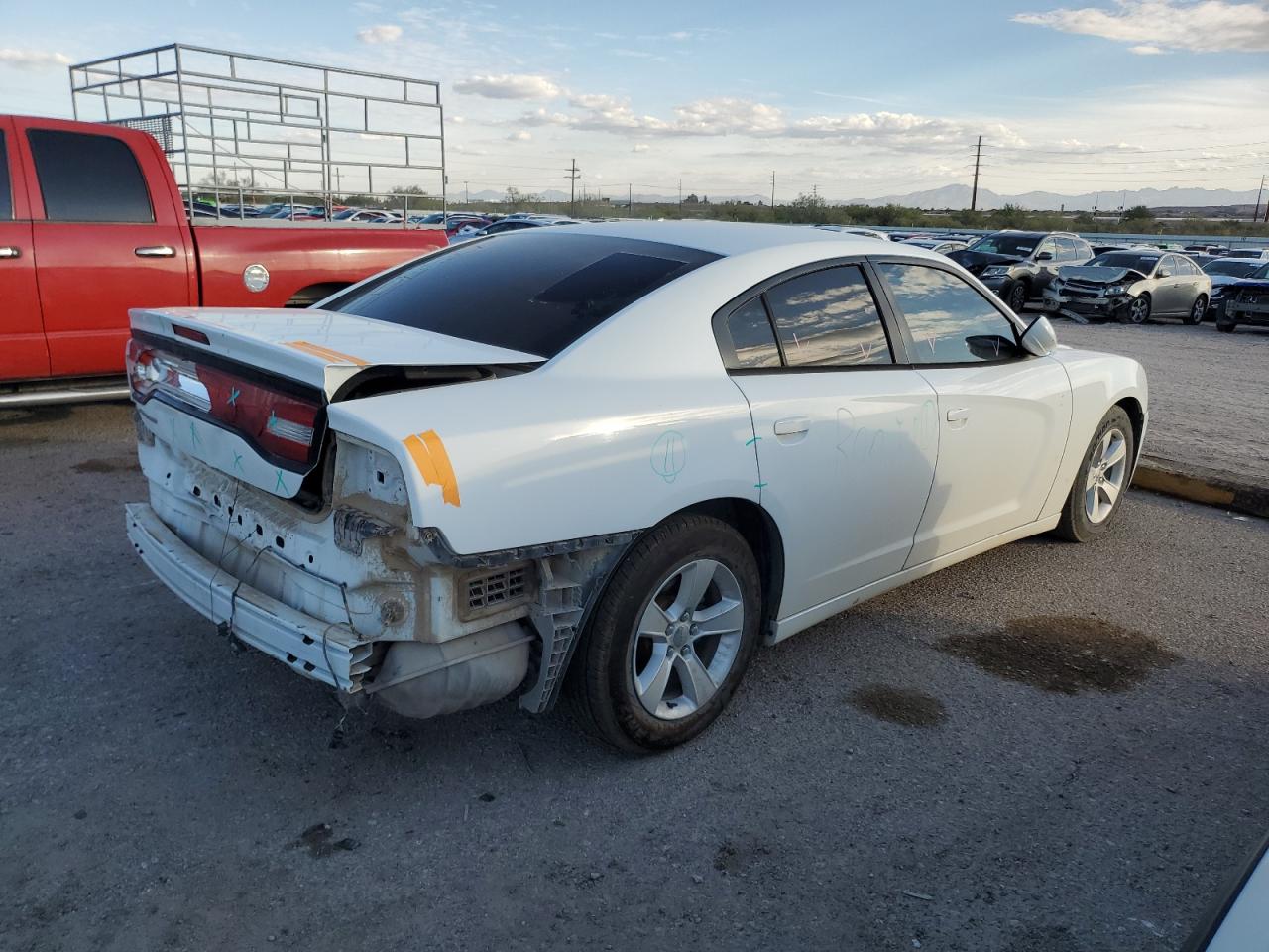Image 3 of 2014 DODGE CHARGER SE 2014 with VIN 2C3CDXBG5EH107850