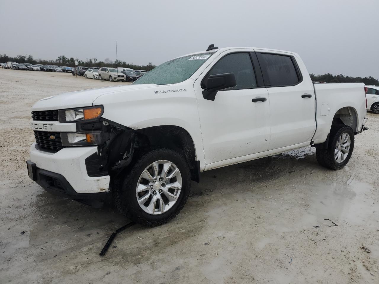 Image 1 of 2020 CHEVROLET SILVERADO C1500 CUSTOM 2020 with VIN 3GCPWBEH4LG259260