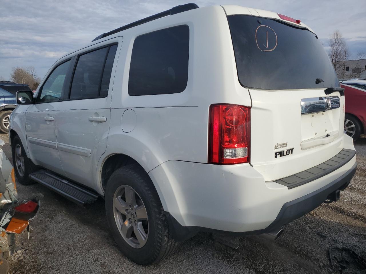 Изображение 2 2010 HONDA PILOT EXL 2010 с VIN 5FNYF3H51AB021199