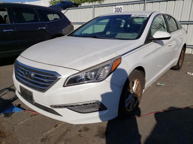 Image 1 of 2015 HYUNDAI SONATA SE 2015 with VIN 5NPE24AF3FH009409