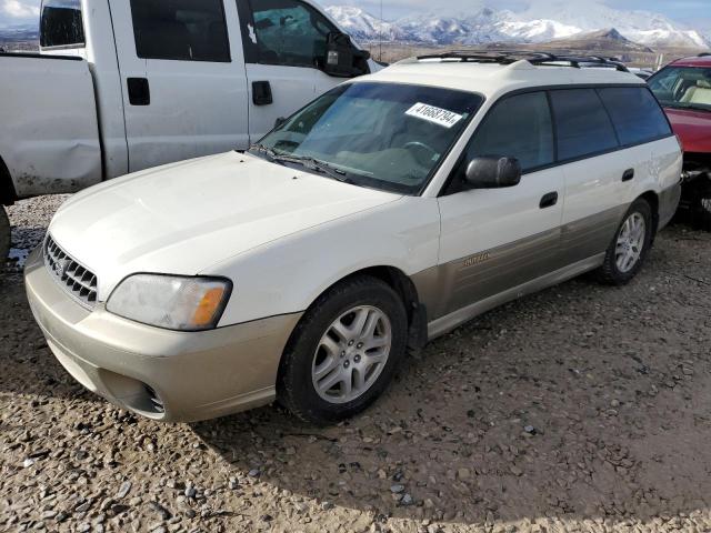 Image 1 of 2003 SUBARU LEGACY OUTBACK AWP 2003 with VIN 4S3BH675537658463