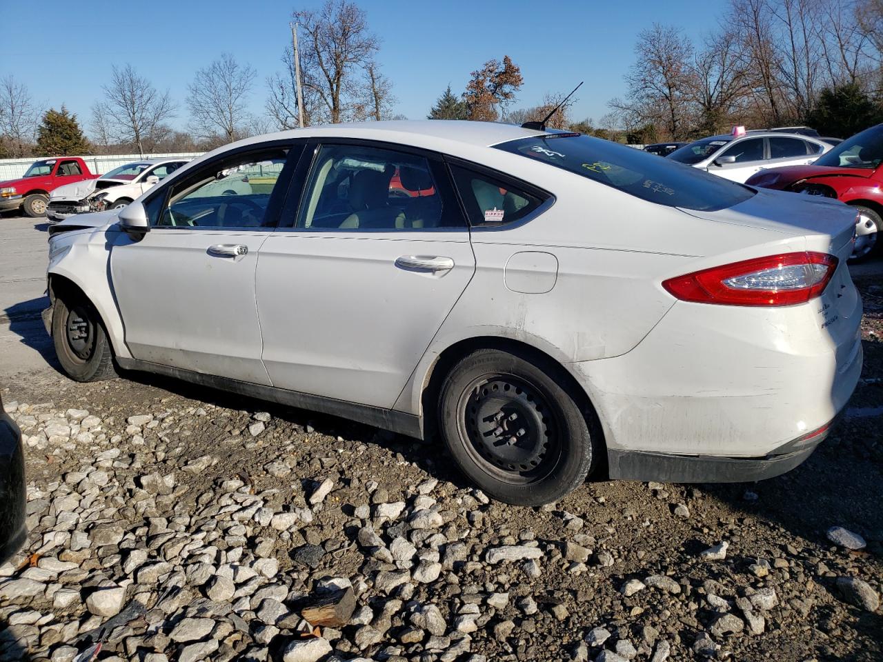Obraz 2 z 2014 FORD FUSION S 2014 z VIN 3FA6P0G79ER338907