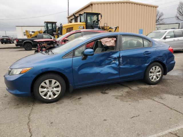 Image 1 of 2012 HONDA CIVIC LX 2012 with VIN 19XFB2F51CE026573