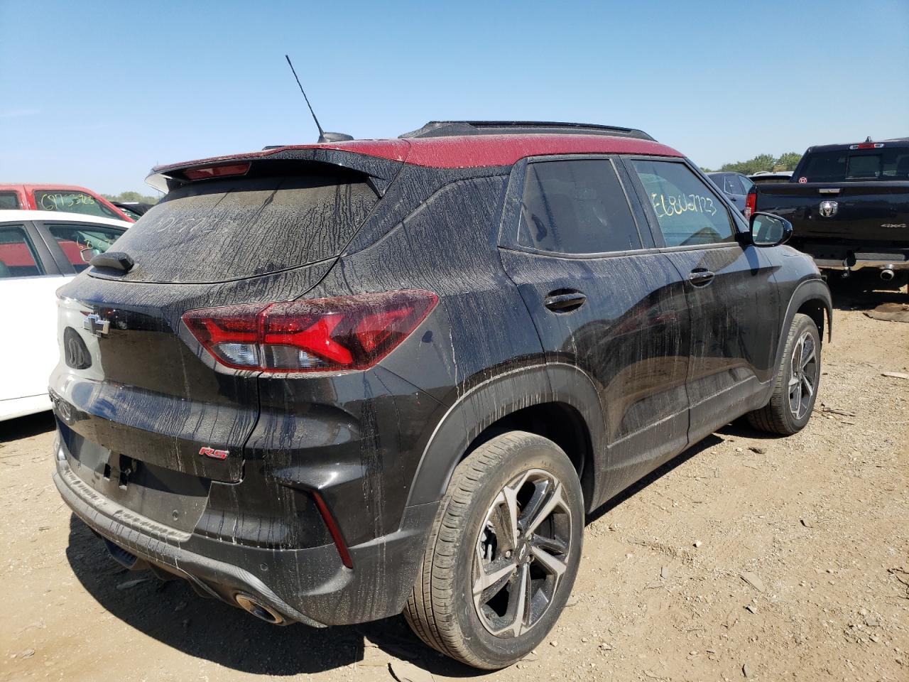 Изображение 3 2021 CHEVROLET TRAILBLAZER RS 2021 с VIN KL79MUSL4MB086673