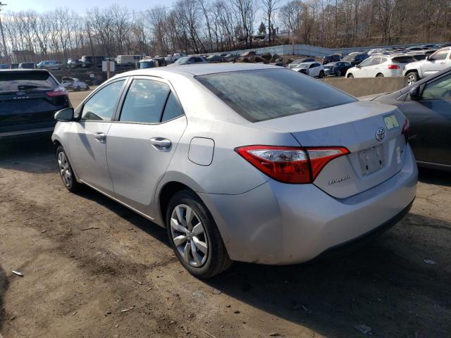 Image 2 of 2015 TOYOTA COROLLA L 2015 with VIN 2T1BURHE8FC448535