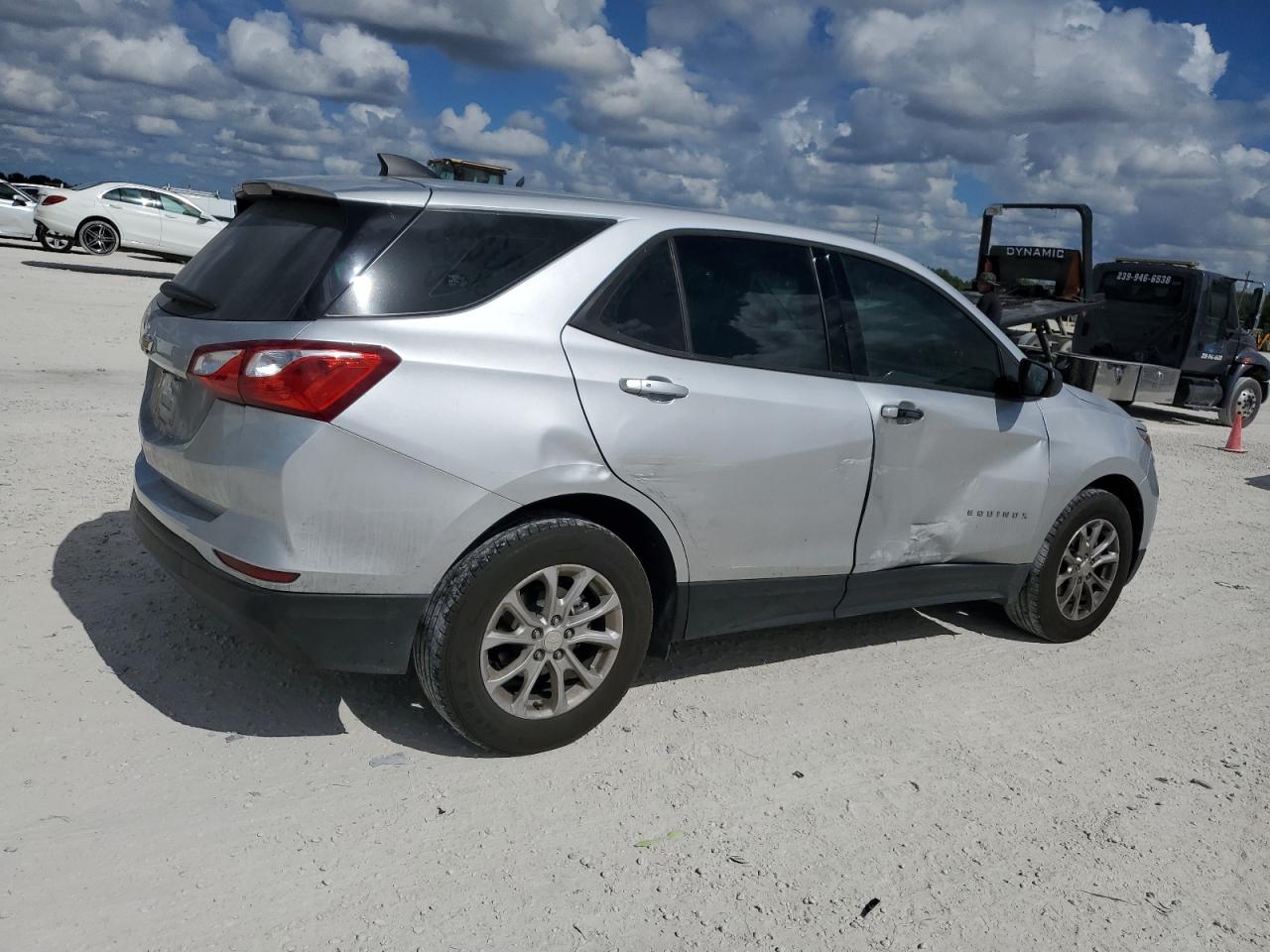 Image 3 of 2019 CHEVROLET EQUINOX LS 2019 with VIN 3GNAXHEV3KS592306