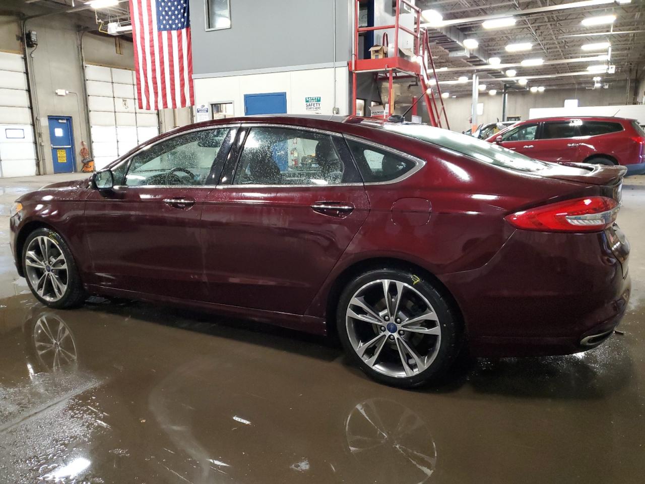 Изображение 2 2017 FORD FUSION TITANIUM 2017 с VIN 3FA6P0K9XHR122206