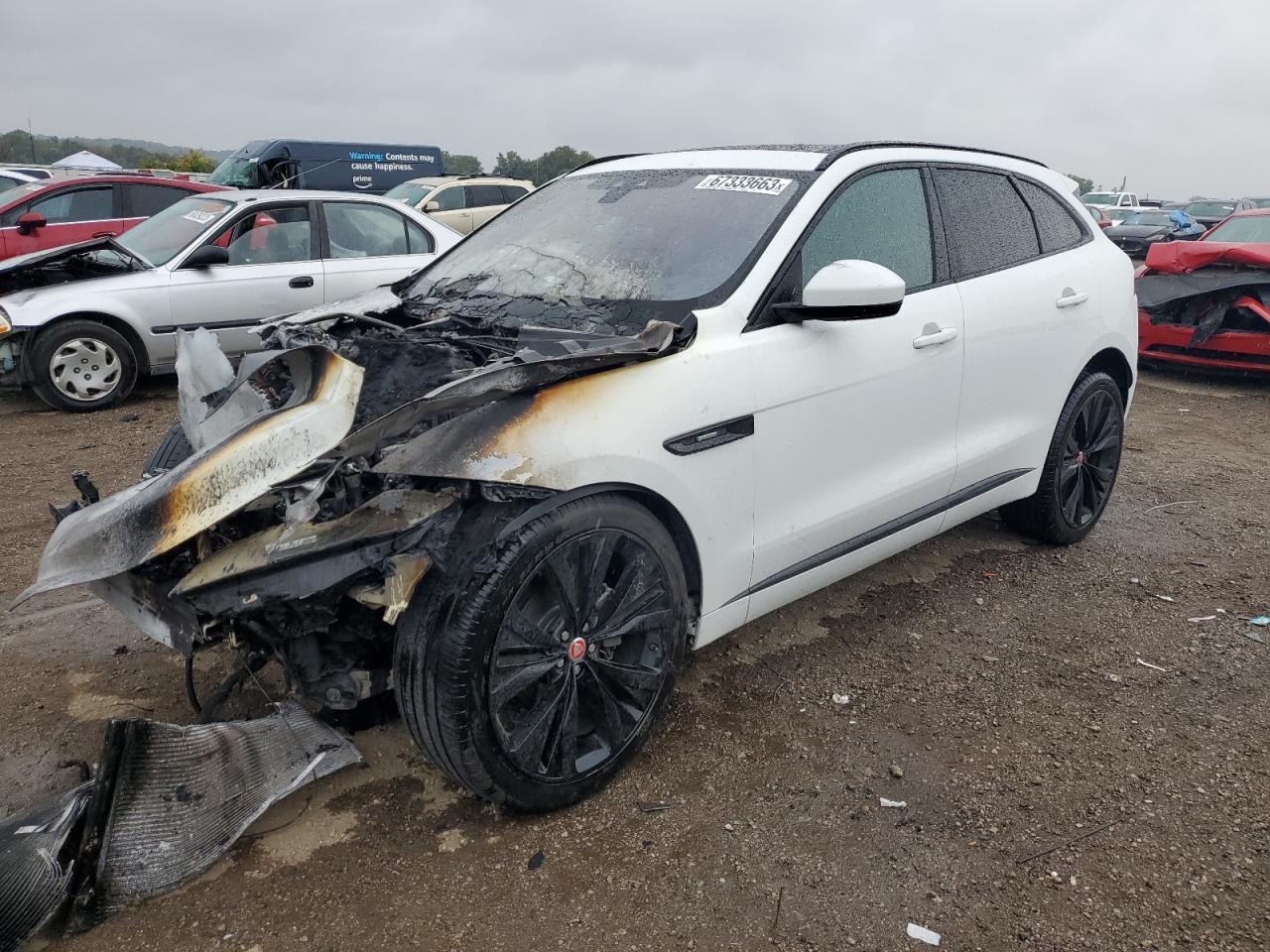 Image 1 of 2018 JAGUAR F-PACE R - SPORT 2018 with VIN SADCL2FXXJA290381