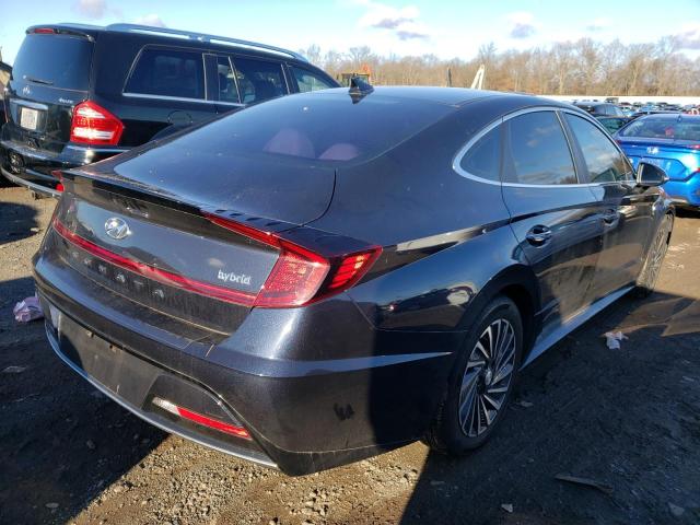 Image 3 of 2022 HYUNDAI SONATA HYBRID 2022 with VIN KMHL34JJ0NA040093
