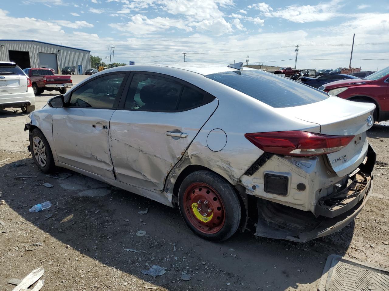 Изображение 2 2017 HYUNDAI ELANTRA SE 2017 с VIN KMHD74LF3HU424809