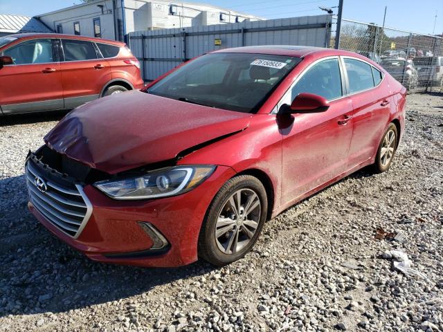 Изображение 1 2017 HYUNDAI ELANTRA SE 2017 с VIN KMHD84LF1HU302236