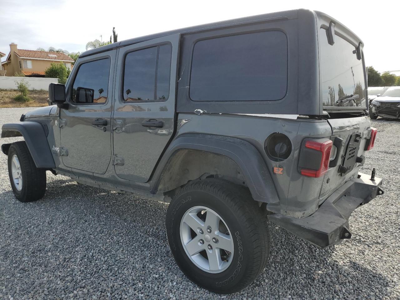 Изображение 2 2018 JEEP WRANGLER UNLIMITED SPORT 2018 с VIN 1C4HJXDN1JW283294
