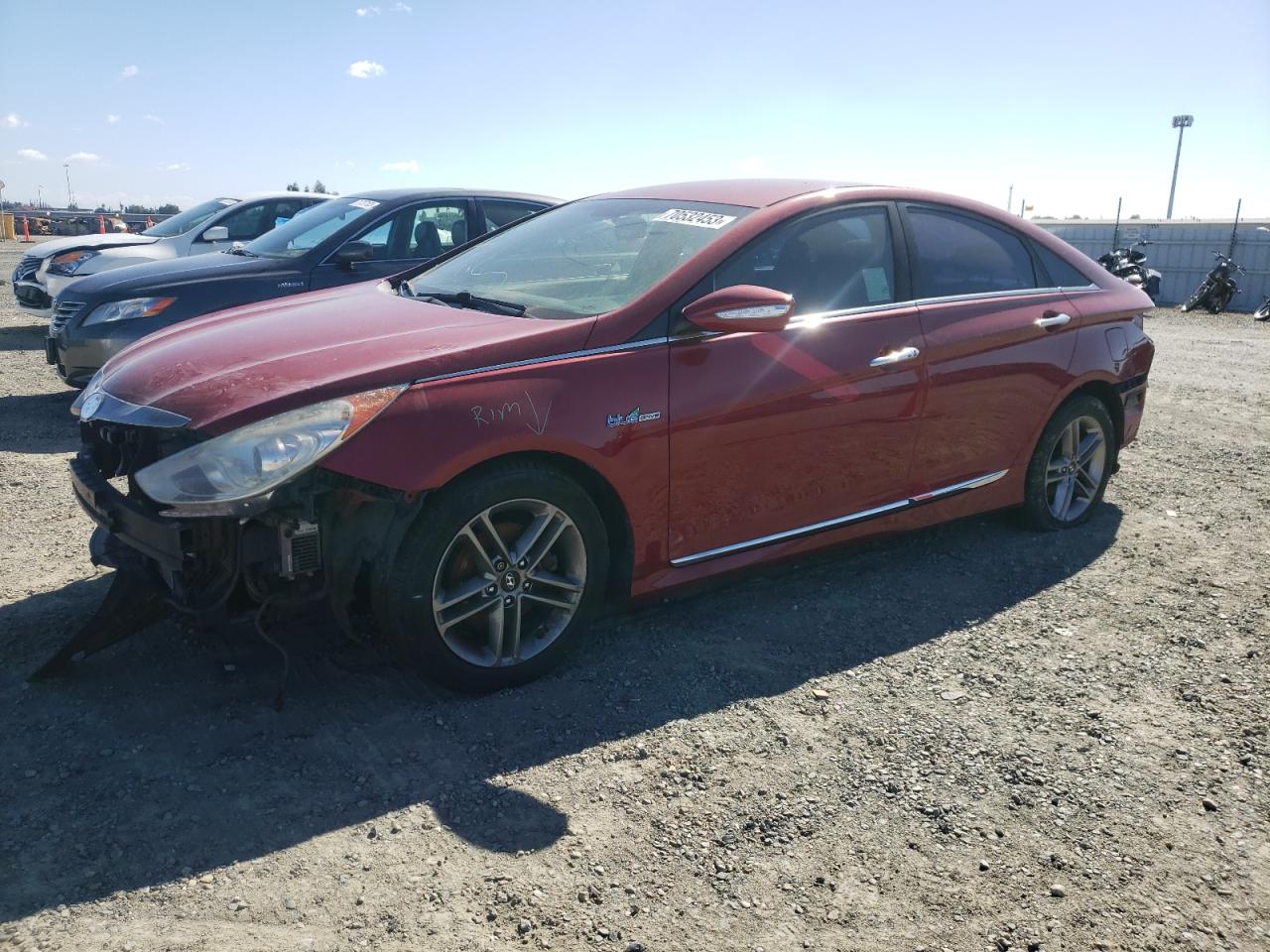 2012 HYUNDAI SONATA HYBRID 2012 image