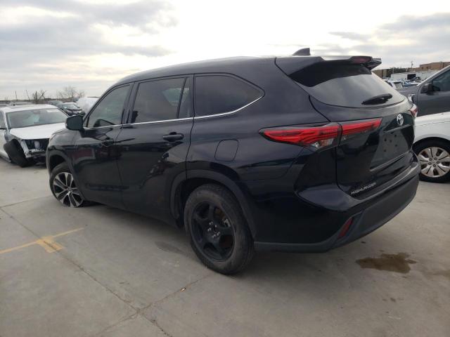 Image 2 of 2020 TOYOTA HIGHLANDER XLE 2020 with VIN 5TDGZRAH4LS500628