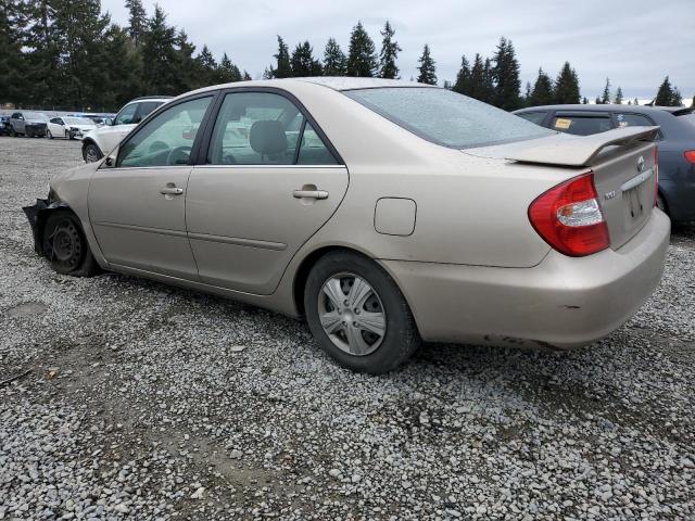 Image 2 of 2004 TOYOTA CAMRY LE 2004 with VIN JTDBE32K540267554