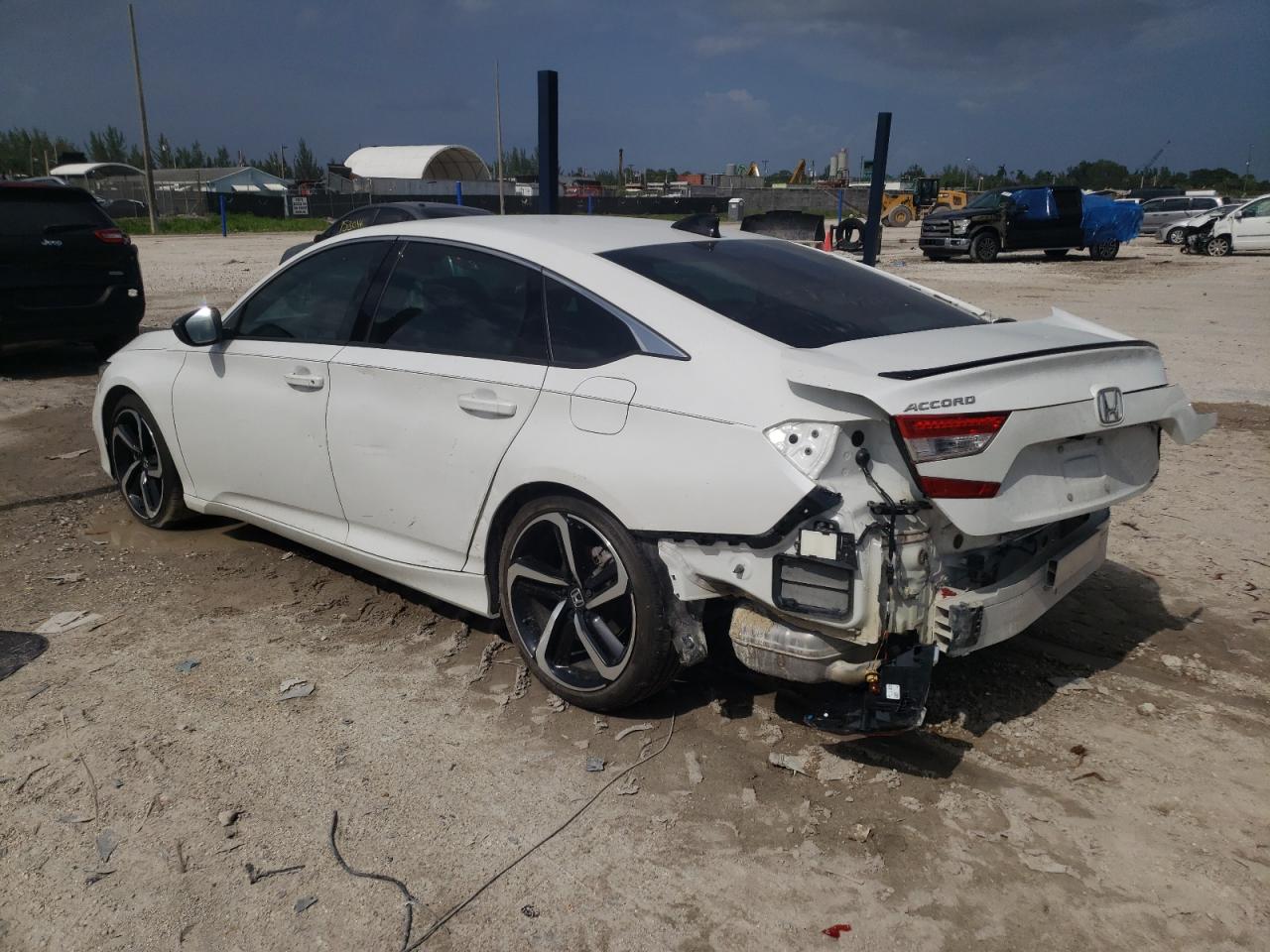 Image 2 of 2022 HONDA ACCORD SPORT 2022 with VIN 1HGCV2F33NA003859