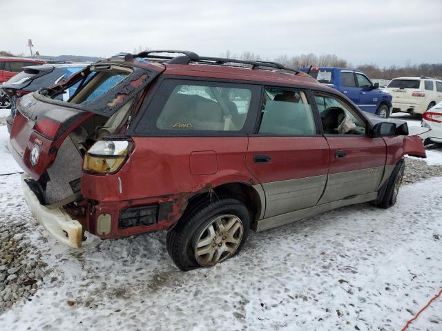Изображение 3 2003 SUBARU LEGACY OUTBACK AWP 2003 с VIN 4S3BH675X37655302