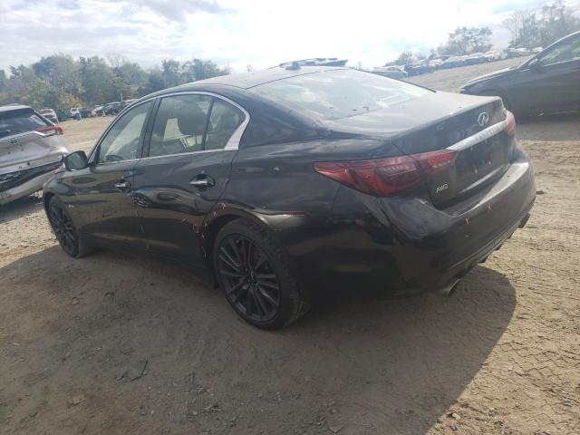 Image 2 of 2019 INFINITI Q50 RED SPORT 400 2019 with VIN JN1FV7ARXKM800837