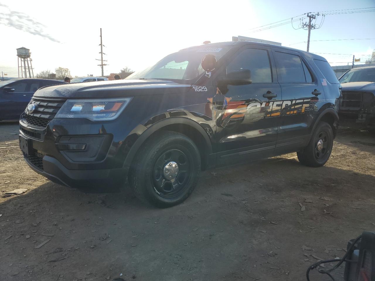 Image 1 of 2016 FORD EXPLORER POLICE INTERCEPTOR 2016 with VIN 1FM5K8AR9GGA77734