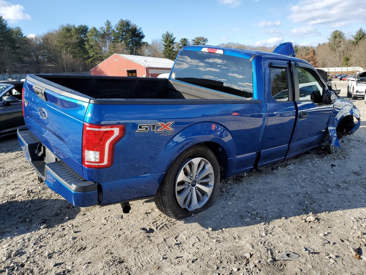 Image 3 of 2017 FORD F150 SUPER CAB 2017 with VIN 1FTEX1EP6HFB37997