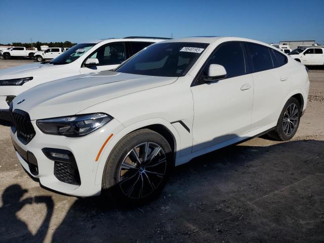 Image 1 of 2021 BMW X6 XDRIVE40I 2021 with VIN 5UXCY6C07M9G58616