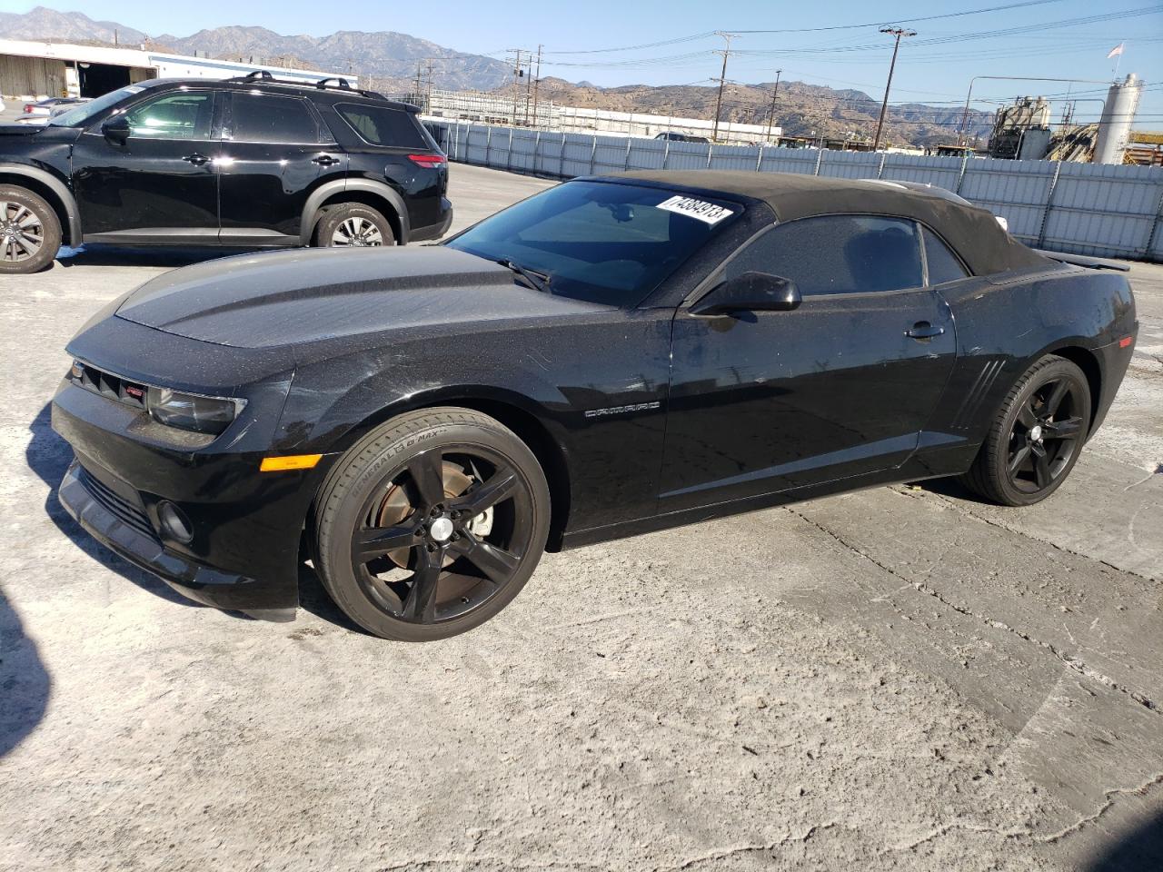 Obraz 1 z 2015 CHEVROLET CAMARO LT 2015 z VIN 2G1FD3D30F9287545