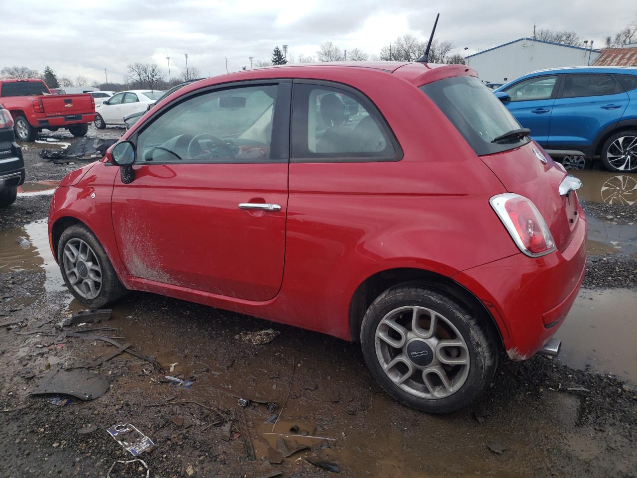 Image 2 of 2012 FIAT 500 POP 2012 with VIN 3C3CFFAR8CT355196