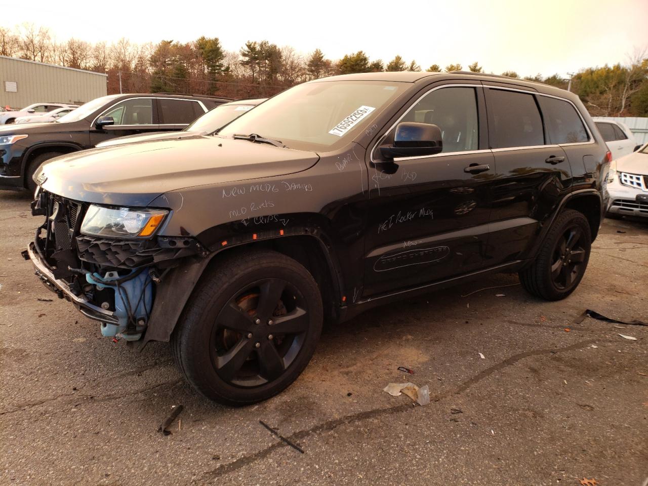 Image 1 of 2015 JEEP GRAND CHEROKEE LAREDO 2015 with VIN 1C4RJFAG8FC663004