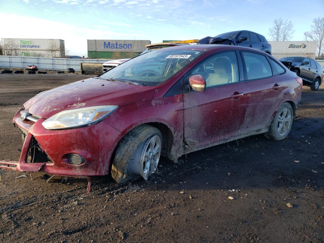 Image 1 of 2014 FORD FOCUS SE 2014 with VIN 1FADP3F29EL214021