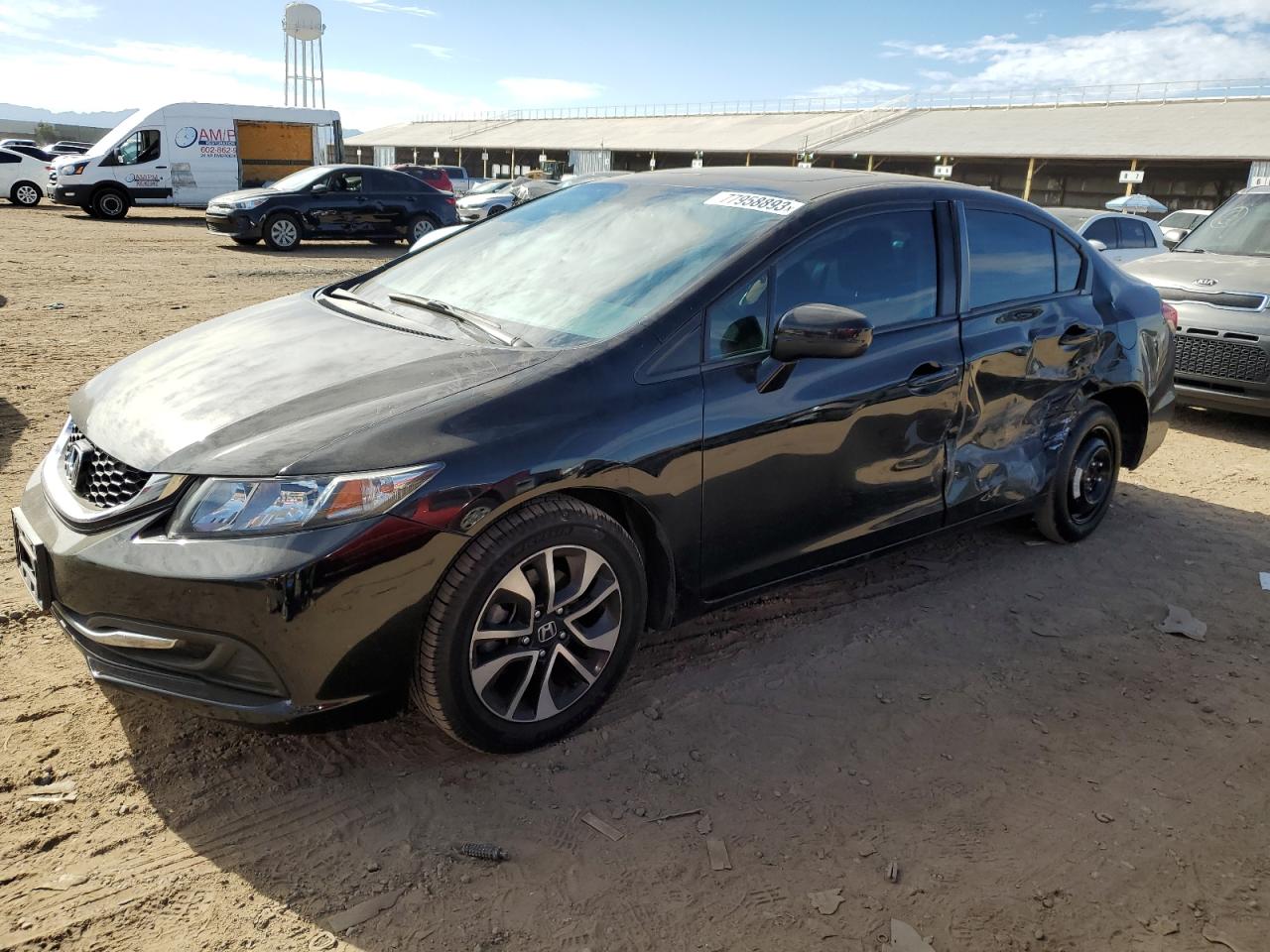 Image 1 of 2015 HONDA CIVIC EX 2015 with VIN 2HGFB2F82FH557768