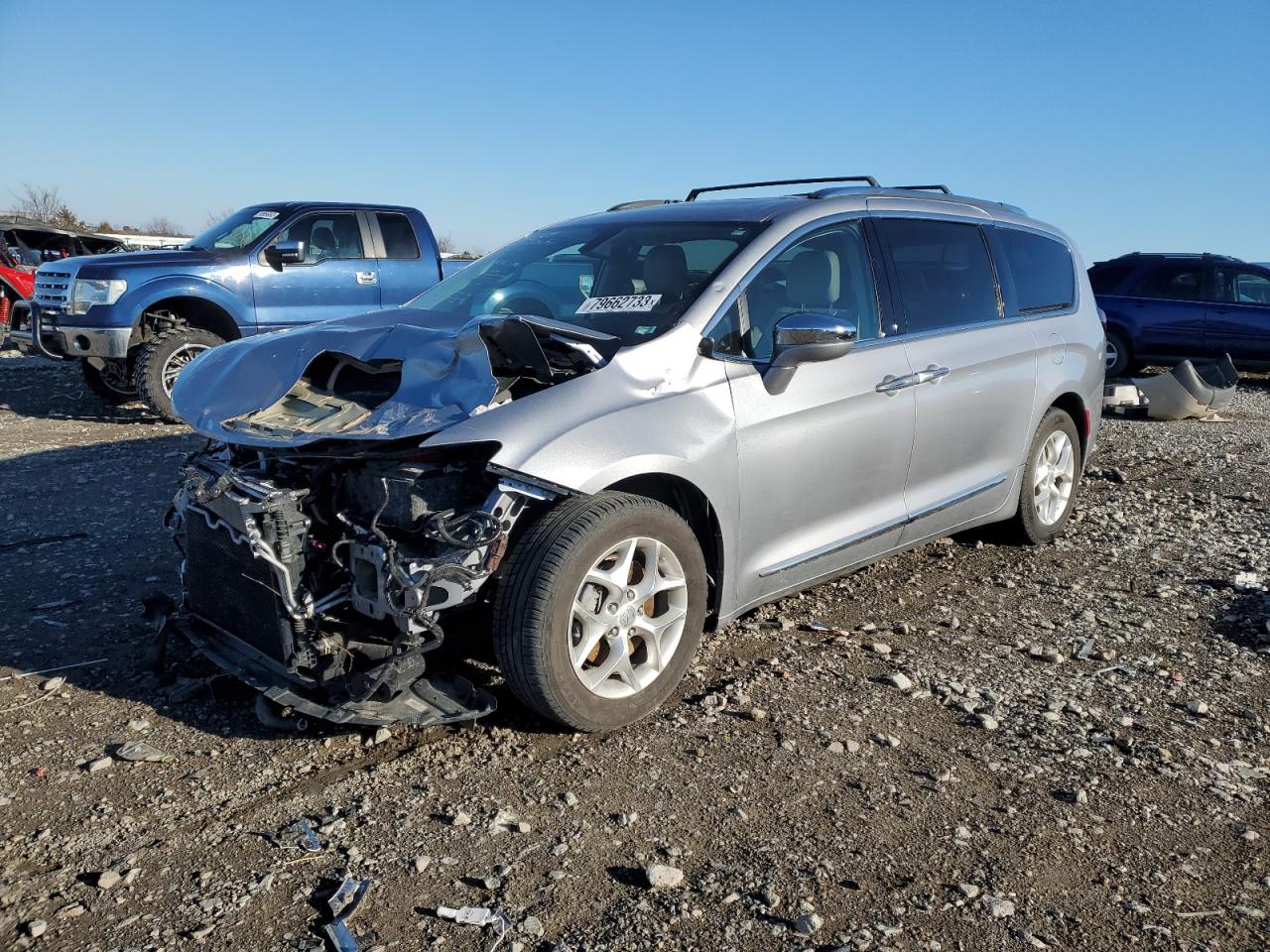 Image 1 of 2020 CHRYSLER PACIFICA LIMITED 2020 with VIN 2C4RC1GG8LR203350