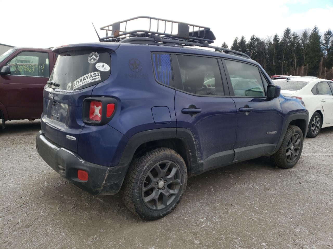 Image 3 of 2017 JEEP RENEGADE LATITUDE 2017 with VIN ZACCJBBB4HPE77217
