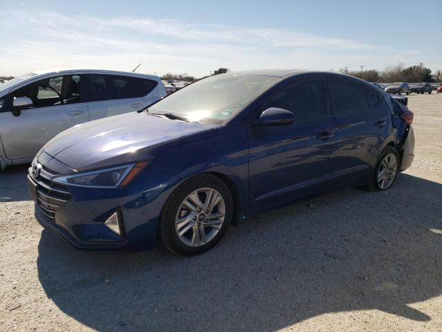 Image 1 of 2019 HYUNDAI ELANTRA SEL 2019 with VIN 5NPD84LF4KH488859