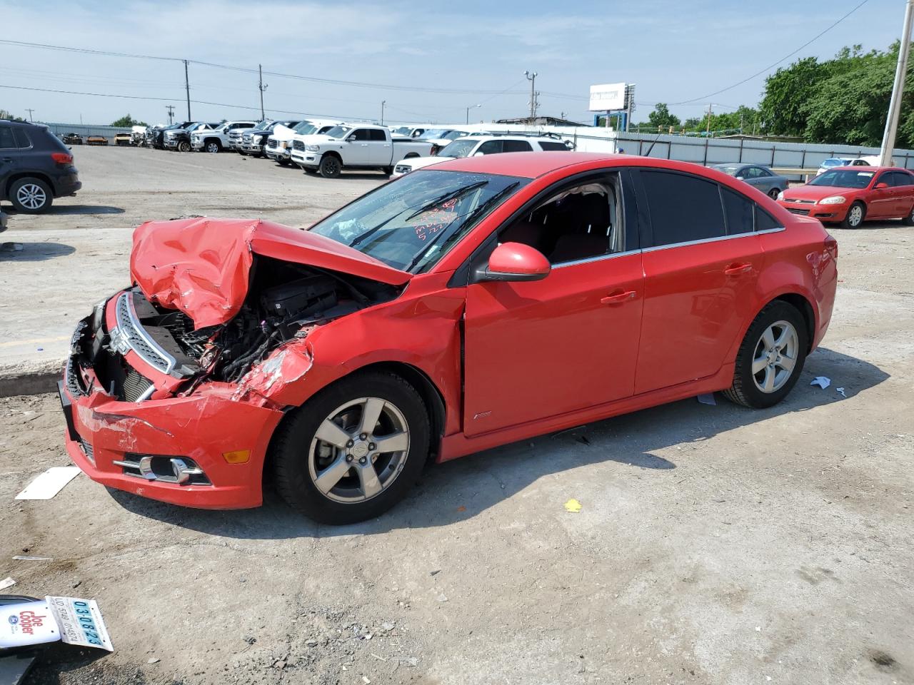 Image 1 of 2014 CHEVROLET CRUZE LT 2014 with VIN 1G1PC5SB2E7344468