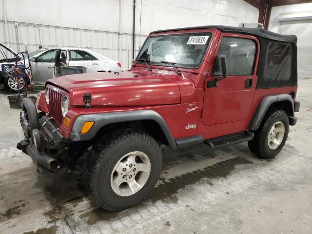 Image 1 of 1999 JEEP WRANGLER / TJ SPORT 1999 with VIN 1J4FY19S0XP468187