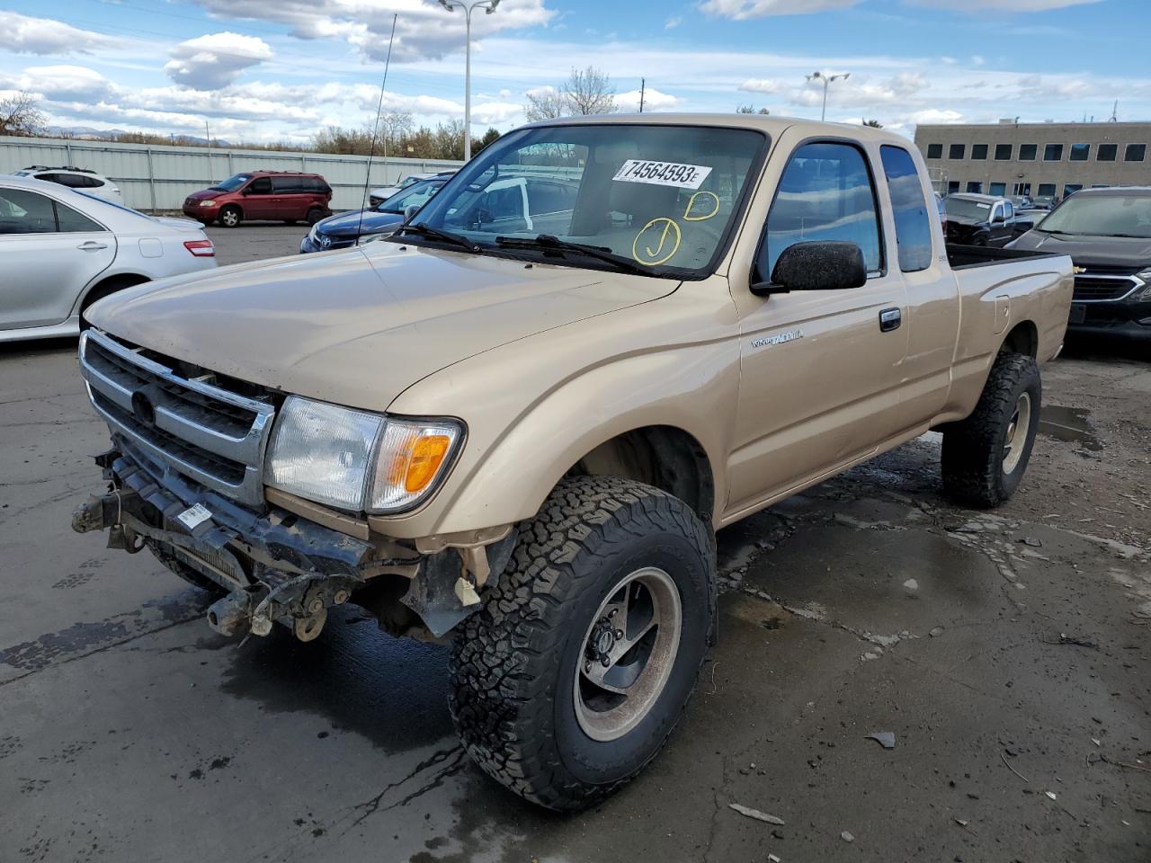 Image 1 of 1999 TOYOTA TACOMA XTRACAB 1999 with VIN 4TAWM72N4XZ446217
