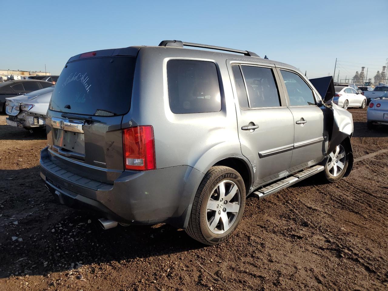 Image 3 of 2012 HONDA PILOT TOURING 2012 with VIN 5FNYF3H93CB029049