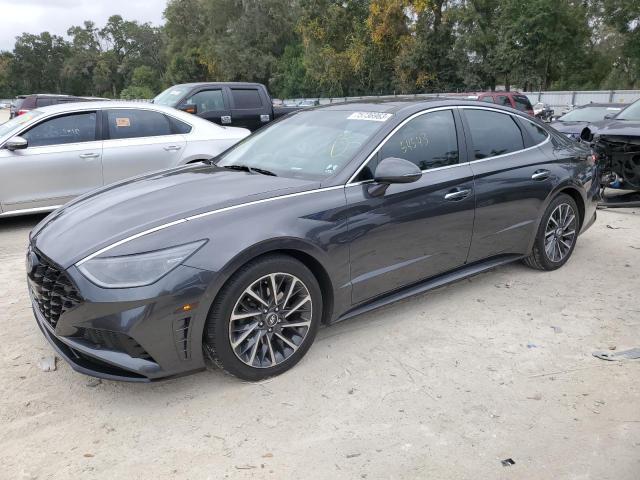 Image 1 of 2020 HYUNDAI SONATA LIMITED 2020 with VIN 5NPEH4J2XLH038798