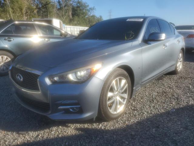 Image 1 of 2015 INFINITI Q50 BASE 2015 with VIN JN1BV7AR3FM410330