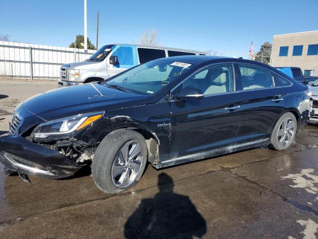 Image 1 of 2017 HYUNDAI SONATA HYBRID 2017 with VIN KMHE34L19HA045710