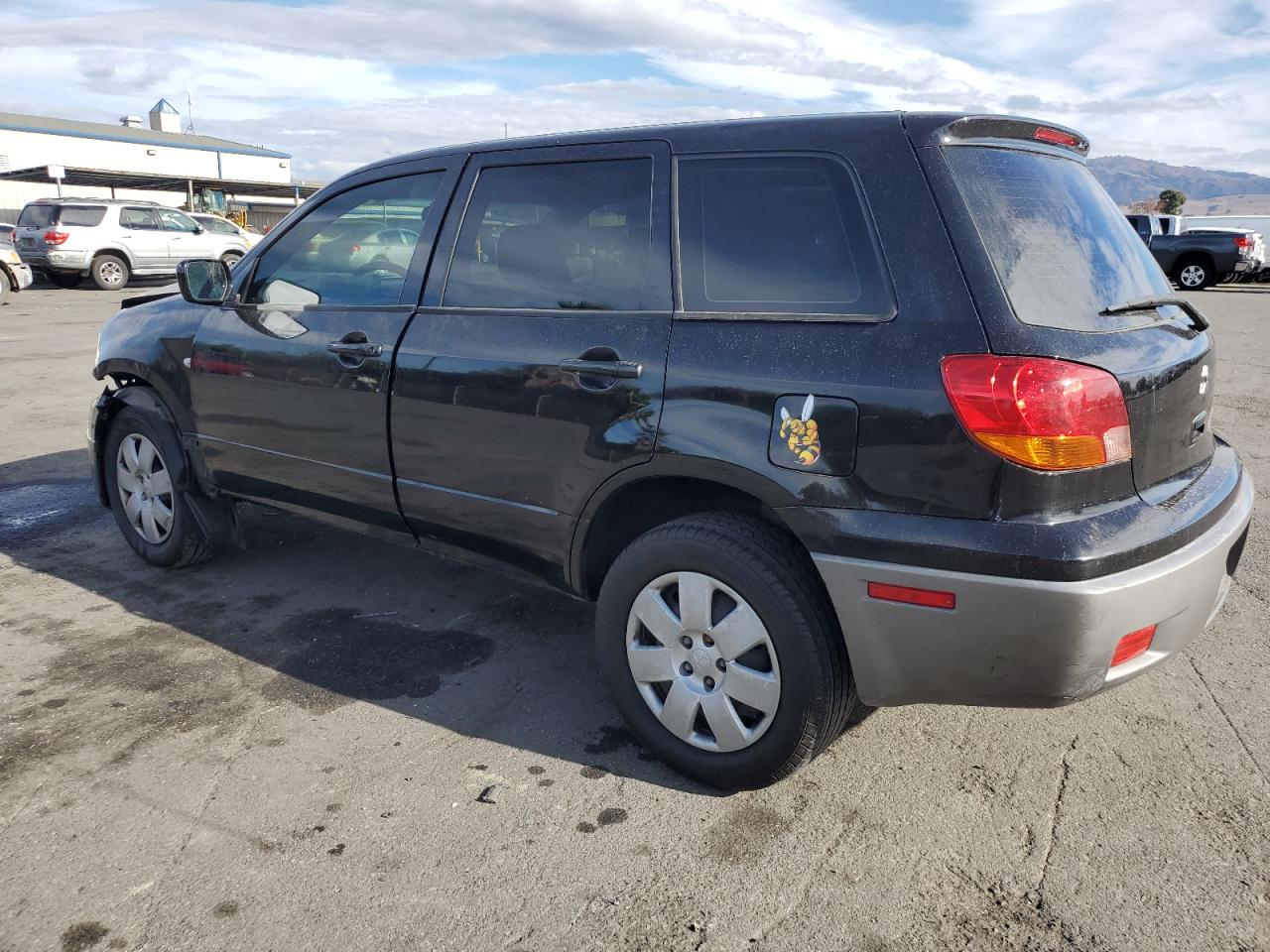 Image 2 of 2003 MITSUBISHI OUTLANDER LS 2003 with VIN JA4LX31G33U098583
