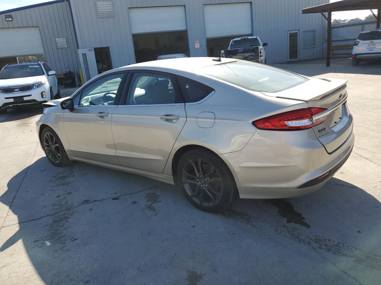 Image 2 of 2018 FORD FUSION S 2018 with VIN 3FA6P0G77JR223037