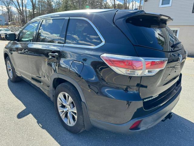 Image 2 of 2014 TOYOTA HIGHLANDER XLE 2014 with VIN 5TDJKRFH3ES050301