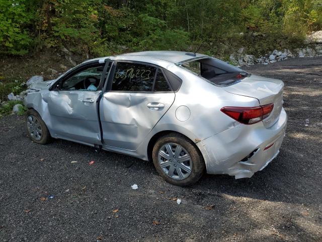 Image 2 of 2022 KIA RIO LX 2022 with VIN 3KPA24AD1NE452559