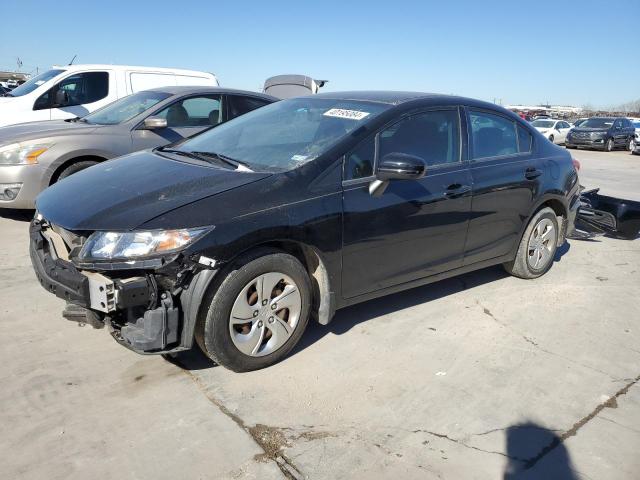 Obraz 1 z 2014 HONDA CIVIC LX 2014 z VIN 19XFB2E54EE078753