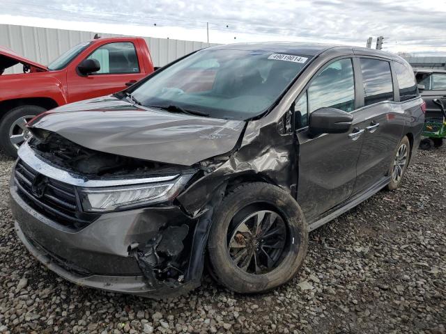 Image 1 of 2021 HONDA ODYSSEY EXL 2021 with VIN 5FNRL6H71MB030909